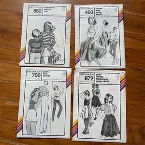 Vintage sewing patterns retro boho clothing designer patterns to sew upcycled